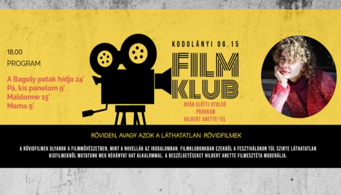 Filmklub Hilbert Anette-tel