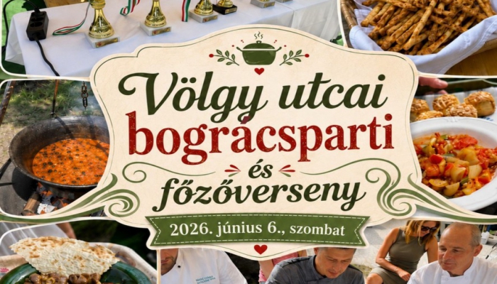 Völgy utcai bográcsparti és főzőverseny