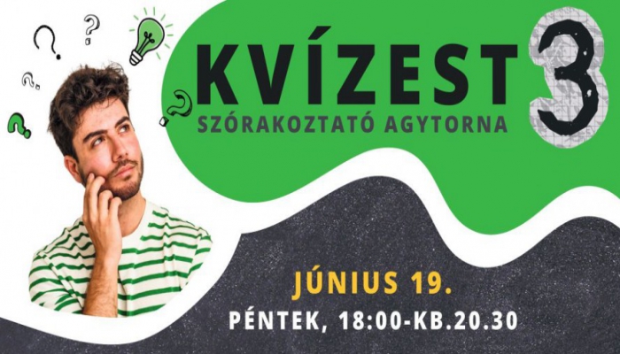 Újra kvízest - jelentkezz csapatoddal!
