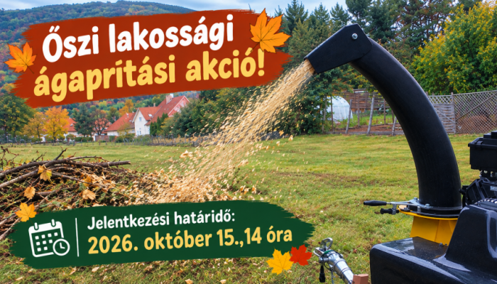 Őszi lakossági ágaprítási akció!