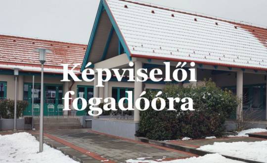 Képviselői fogadóóra