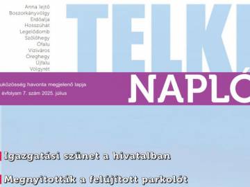 Megjelent a nyár közepi Napló - olvassa el telki híreinket!