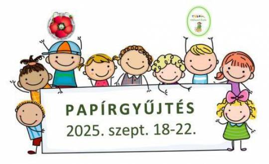 Jótékonysági papírgyűjtés