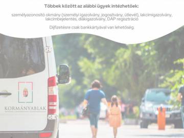 Ismét Telkiben lesz a kormányablakbusz