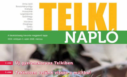 Hírek, interjú, programok - íme, az első tavaszi Napló!
