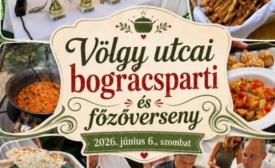 Völgy utcai bográcsparti és főzőverseny