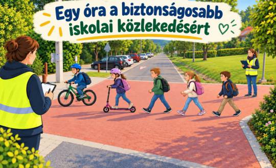 Iskolai forgalomszámlálás - jelentkezz segítőnek!